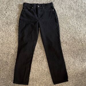 Banana Republic Black slim fit Classic Five-Pocket Ultra High Rise Jeans size 27